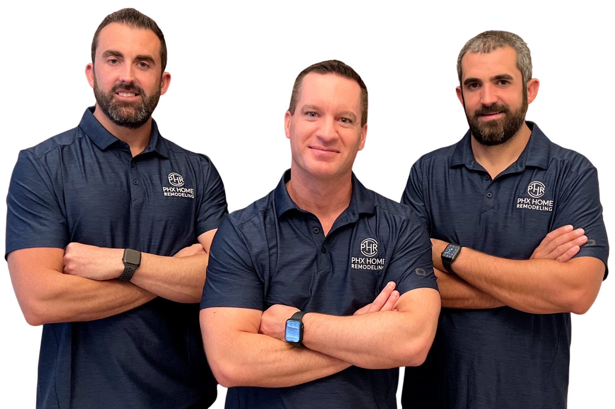 Ben Chesley, Jeremy Maher and Mark Chesley of Phoenix Home Remodeling